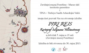 Pozivnica Piri Reis u Porecu